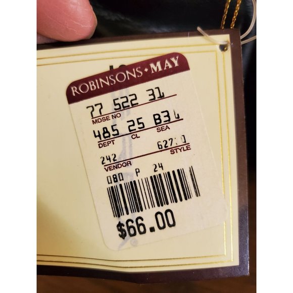 Vintage Black Leather Sereta Shoulder Bag - Picture 7 of 12